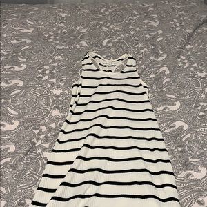 Striped long dress